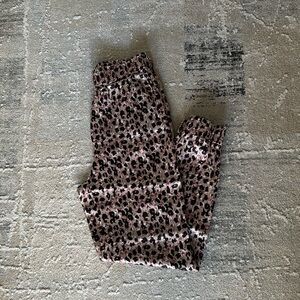 Zara animal print pants